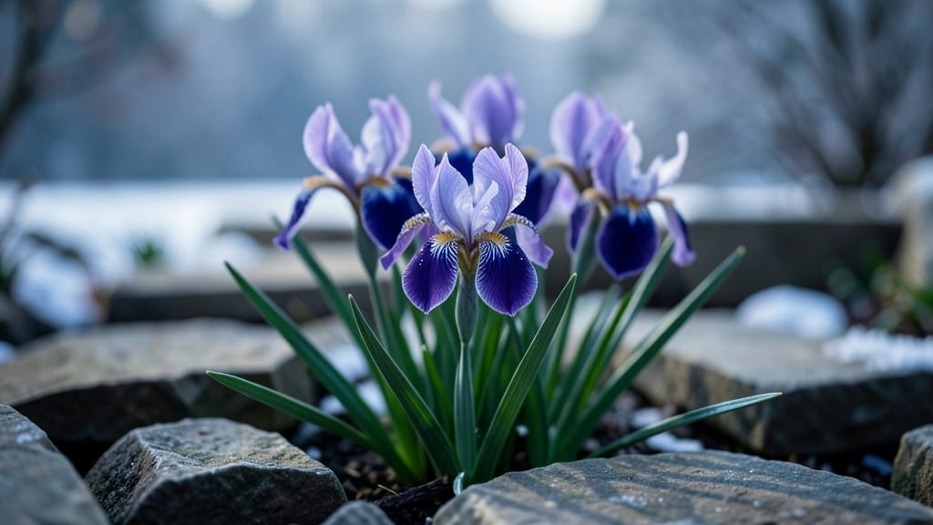 Dwarf Iris: Compact Winter Beauty
