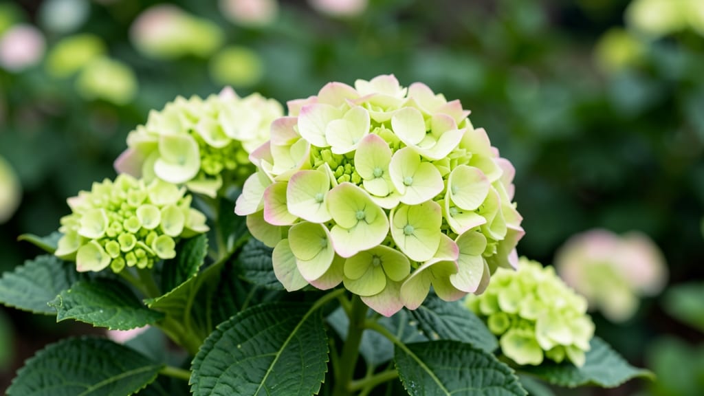 Bigleaf Hydrangea Macrophylla Limelight
