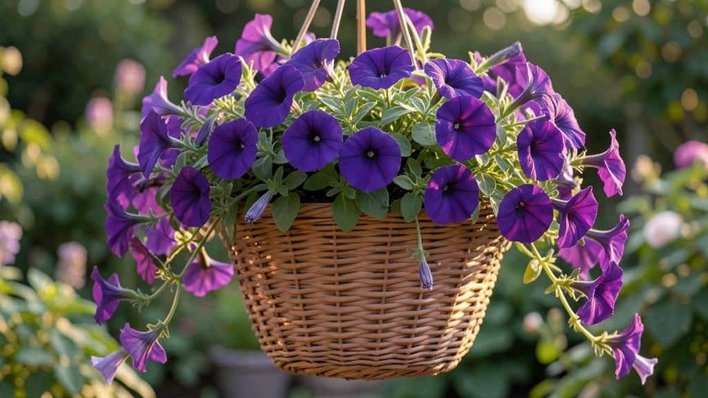 Petunias Surfinia Series in Purple