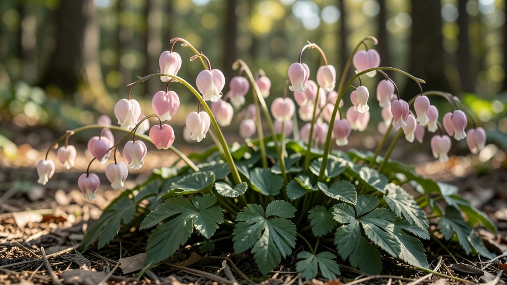 Bleeding Heart: Delicate Arching Flowers