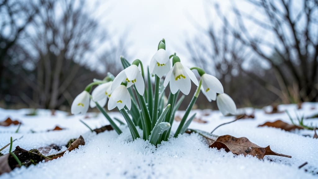 Snowdrops: Harbingers of Spring