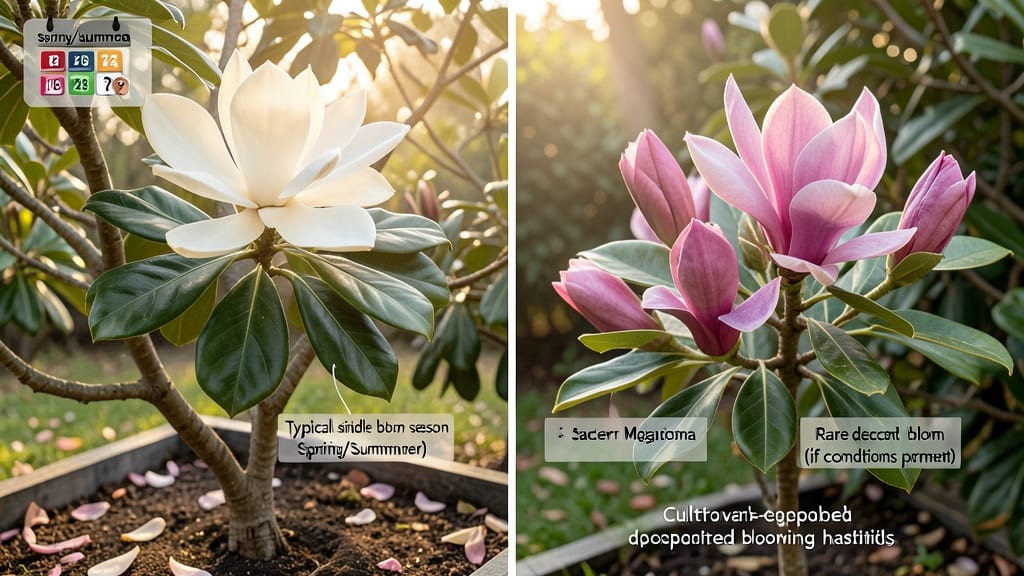 Do Magnolia Trees Bloom Twice a Year: Variety-Specific Truths and Climate Rules