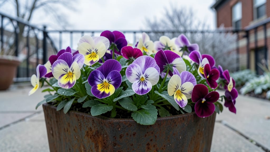 Pansies: Frost-Resistant Faces for Cool Gardens