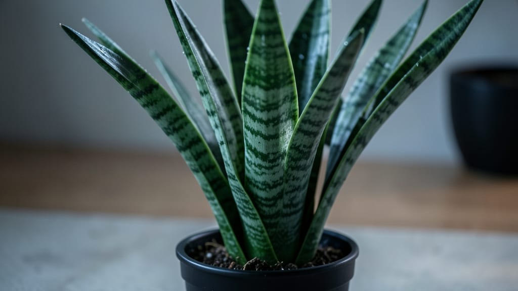 Snake Plant's Resilient Purple Flowers