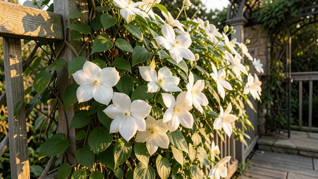 Hagley Hybrid Clematis for Fragrant Blooms