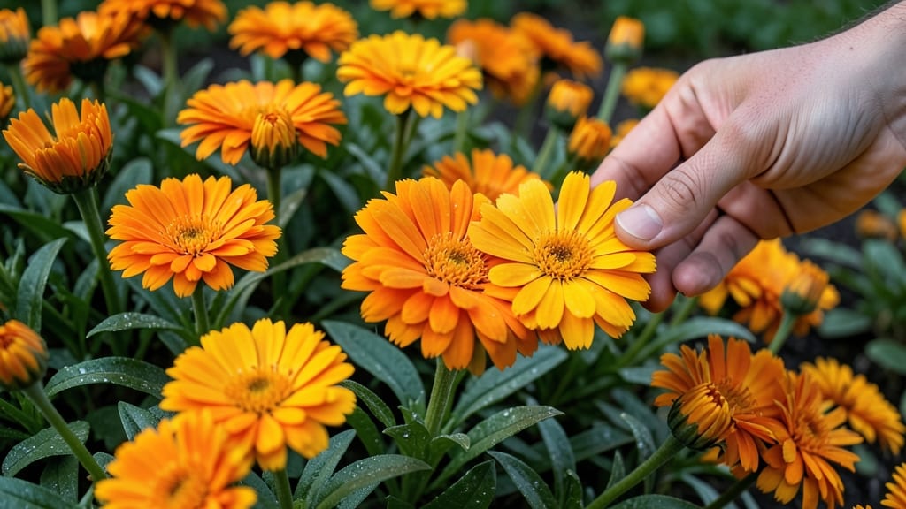 Calendula for Edible Fall Beauty