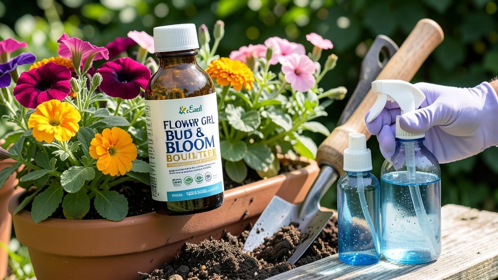 Dr Earth Flower Girl Bud and Bloom Booster: Precision-Fed Growth for Nonstop Color