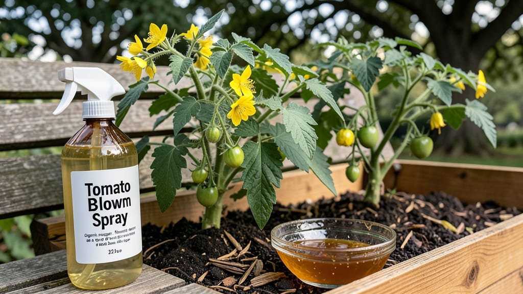 Tomato Bloom Spray: Heat-Triggered Pollination for Bountiful Harvests