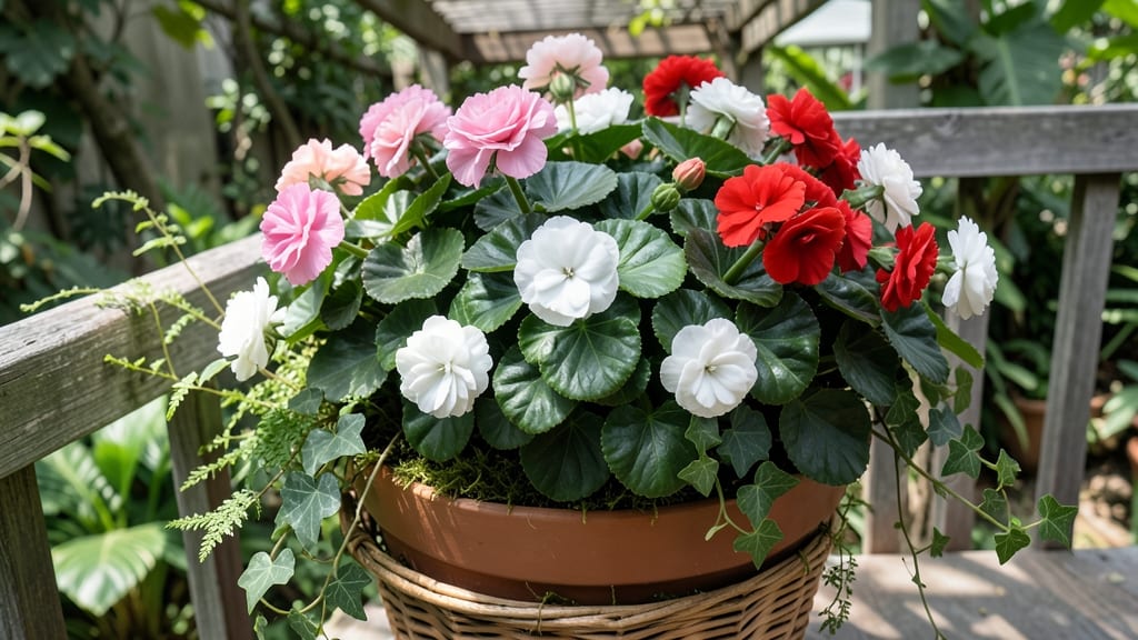 Begonias: Wax-Leafed Elegance for Containers