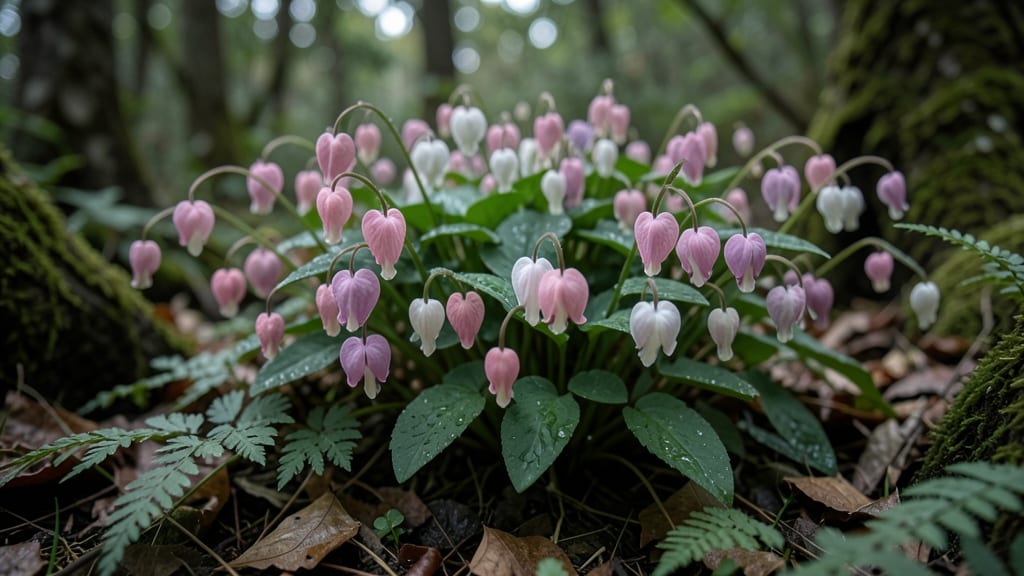 Bleeding Heart Flower for Delicate Woodland Beauty