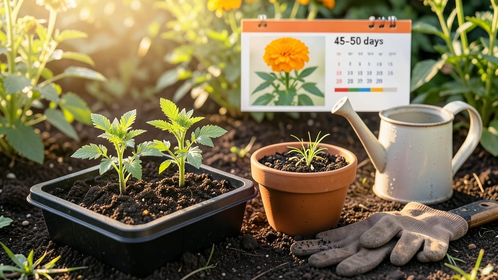 How Long Do Marigolds Take to Bloom From Seed: 4-12 Weeks Timeline by Variety
