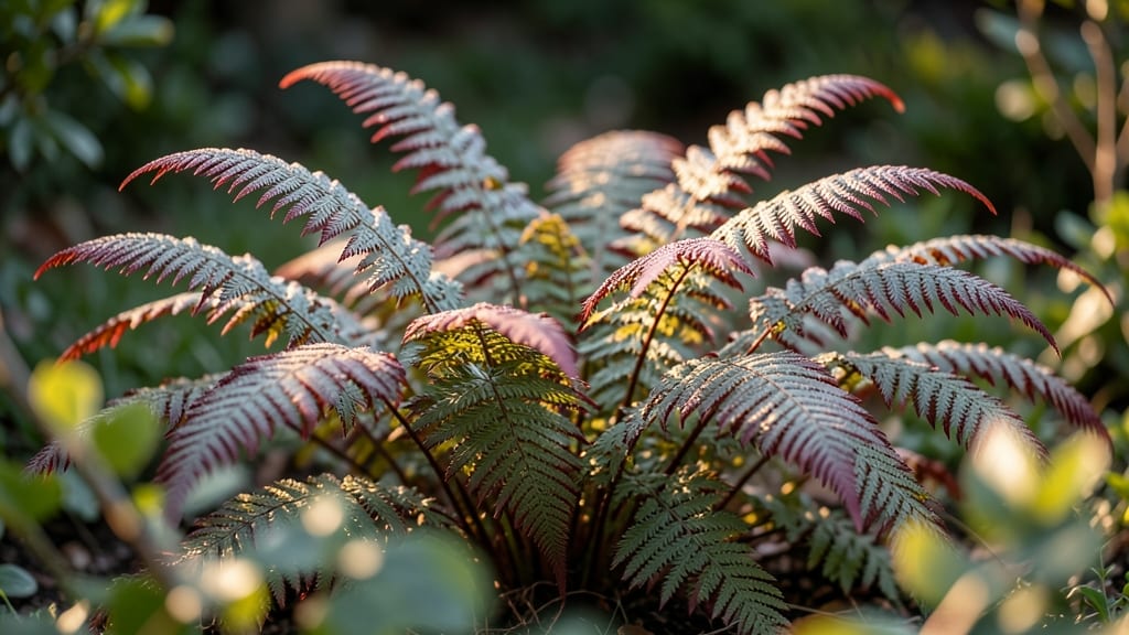 Japanese Painted Fern with Year-Long Interest