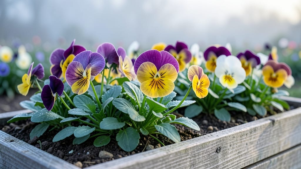 Pansies: Edible Spring Color for Containers