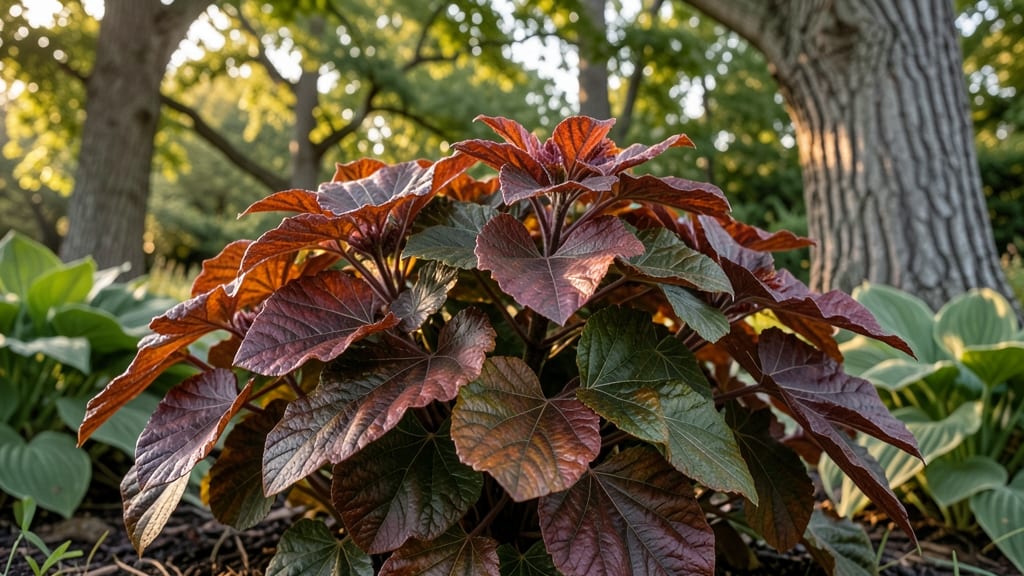 Coral Bells 'Fireworks' with Vibrant Foliage