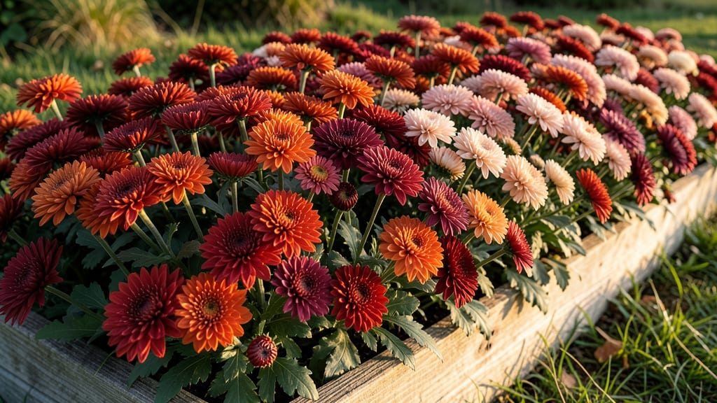 Chrysanthemums for Bold Fall Color