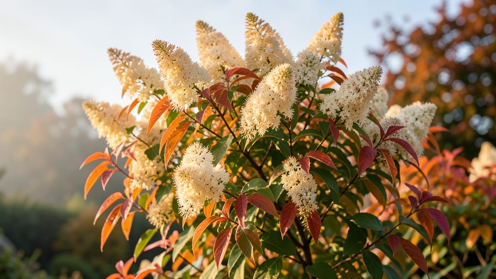 Fothergilla 'Mount Airy': Bottlebrush Flowers and Spicy Foliage