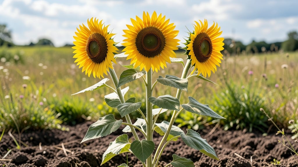 Multiple Bloom Sunflowers: Heat-Triggered Reblooms With Minimal Pruning