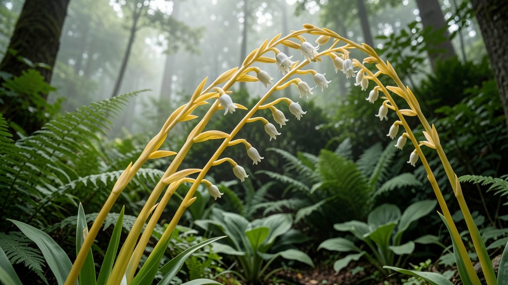 Solomon's Seal 'Spencer's Gold' with Arching Stems