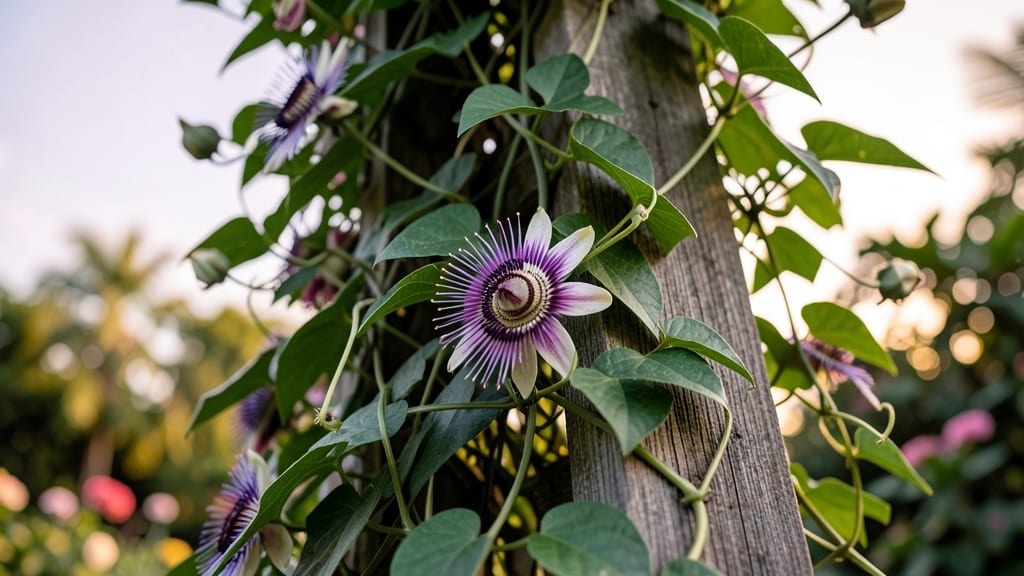Passionflower Vine for Exotic Tropical Appeal