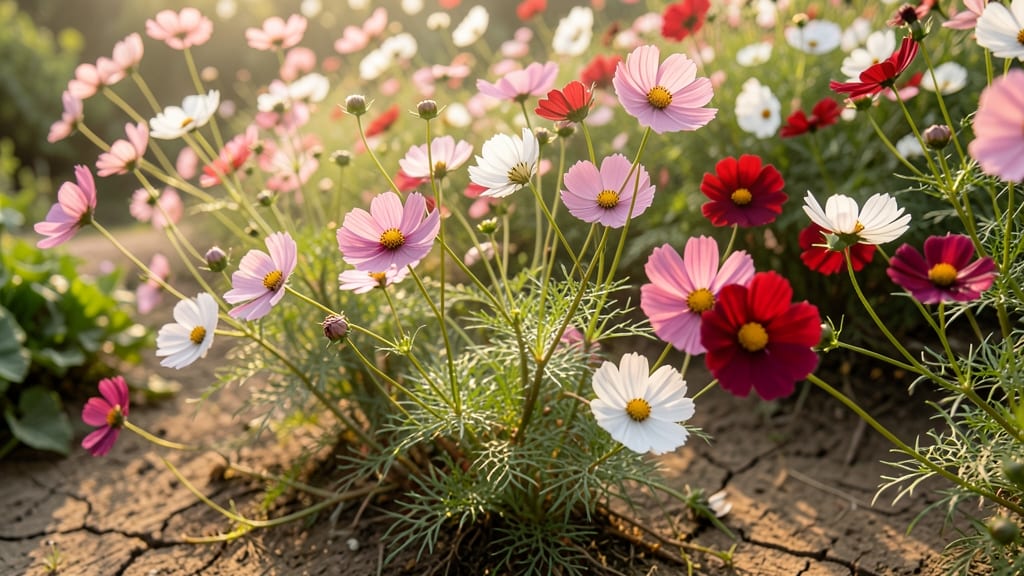 Cosmos for Effortless, Airy Blooms