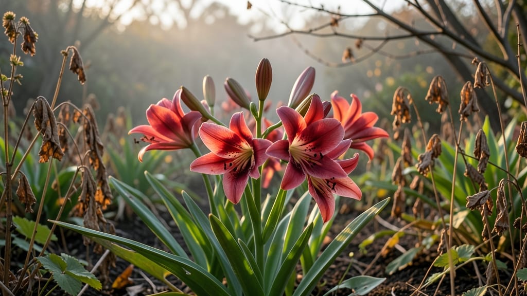 Nerine Lilies for Late-Season Color