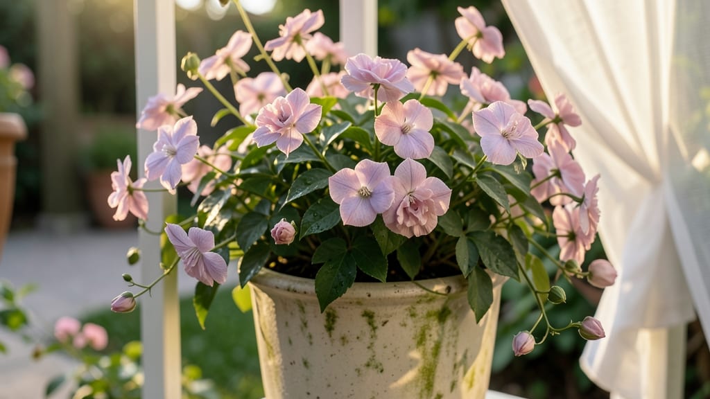 Vyvyan Pennell Clematis for Pink Perfection