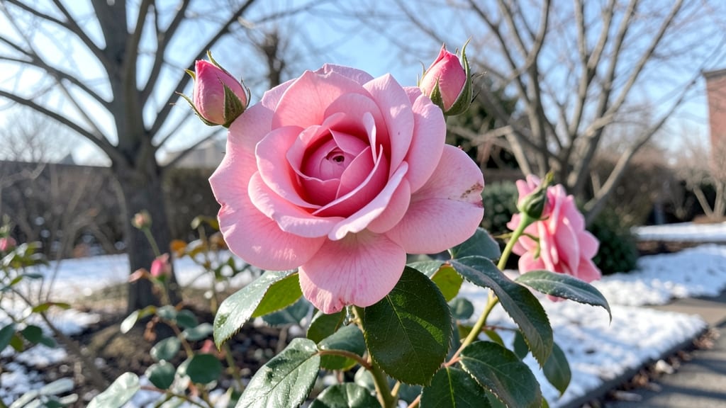 Knock Out Winter Beauty Rose