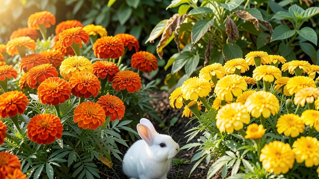 Marigolds for Pest Control and Bold Color