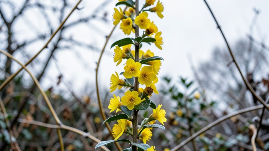 Winter Jasmine: Fragrant Yellow Cascades
