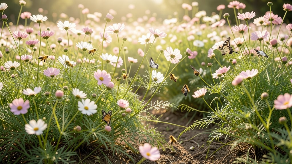 Cosmos: Effortless Blooms for Low-Maintenance Gardens