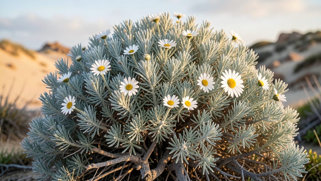 Olearia Lyallii: Silver-Foliage Evergreen