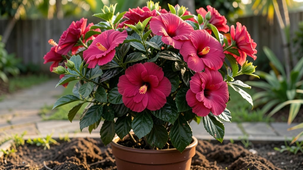 Double Bloom Hibiscus Plant: Year-Round Blooms With Simple Deadheading Tricks