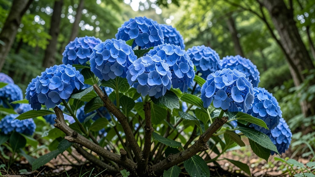 Nikko Blue Hydrangea Macrophylla