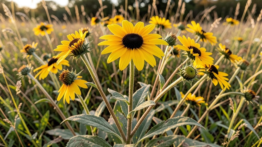 Black-Eyed Susan: Cheerful Yellow and Brown Wildflowers