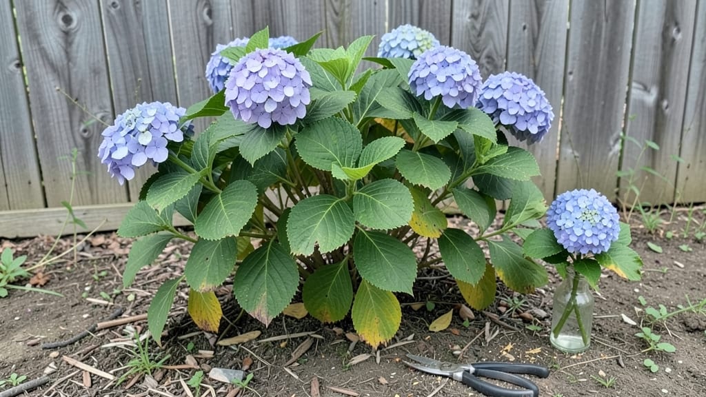 Cutting Hydrangea Blooms: Pruning Secrets for Lush, Long-Lasting Flowers