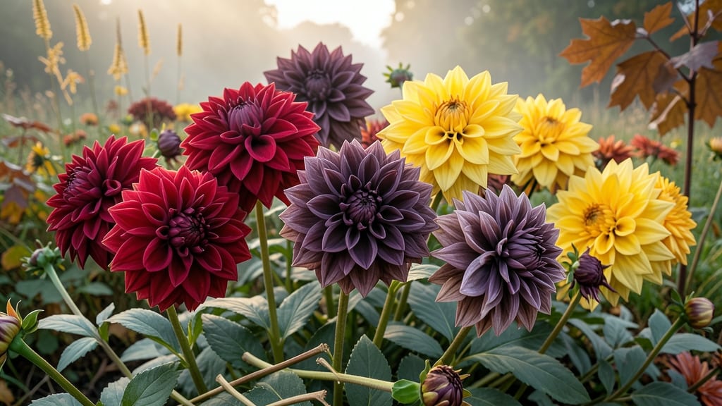 Dahlia for Late-Season Opulence