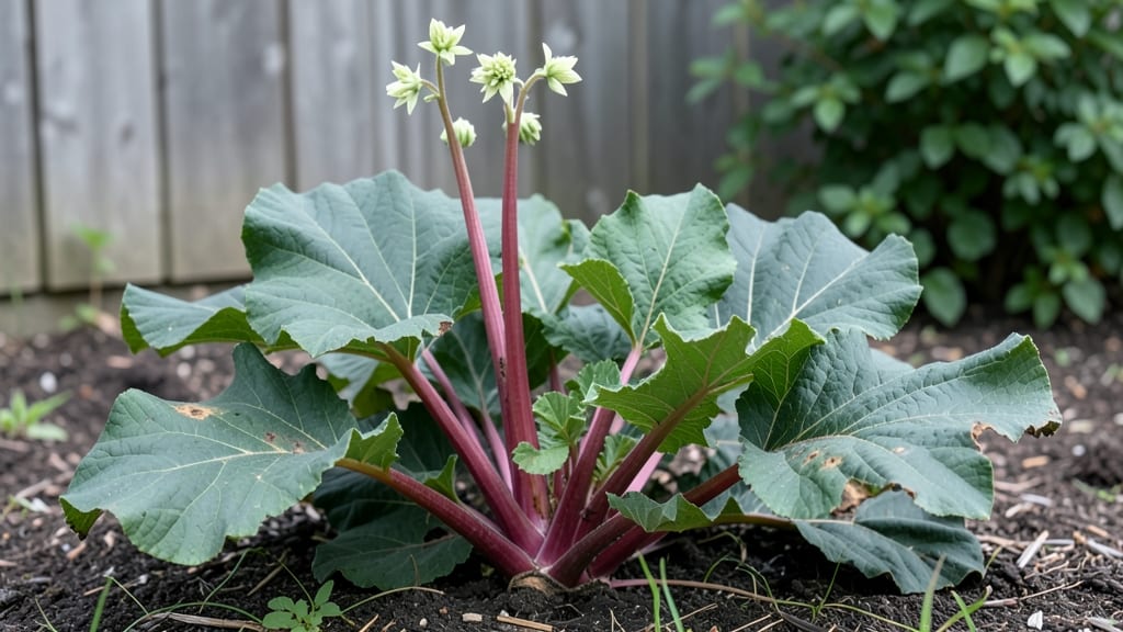 Does Rhubarb Bloom: What It Means for Harvesting and Plant Health