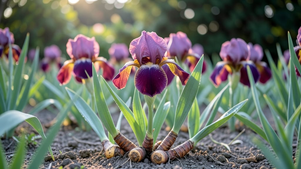 Bearded Iris for Sun-Dappled Gardens