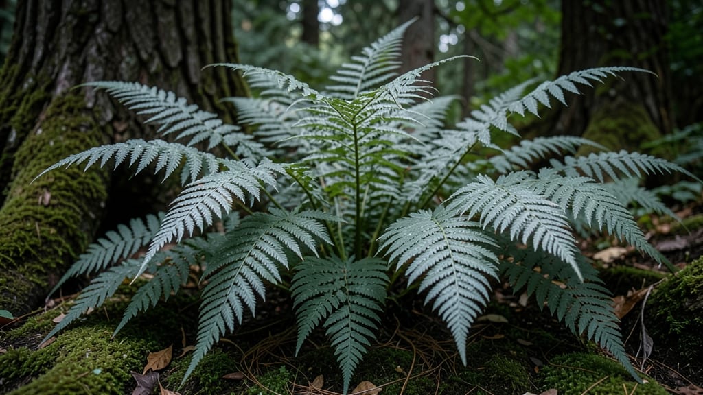 Japanese Painted Fern for Lush Green Foliage Year-Round