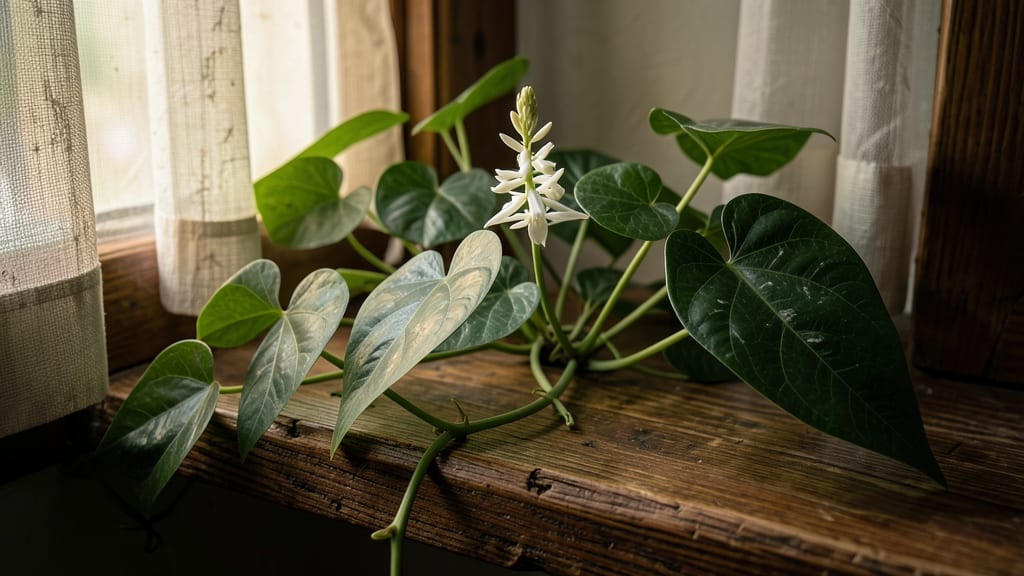 Philodendron's Heart-Shaped Leaves