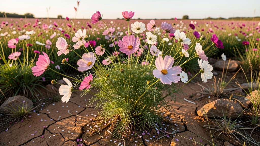 Cosmos: Effortless Airy Blooms for Pollinators