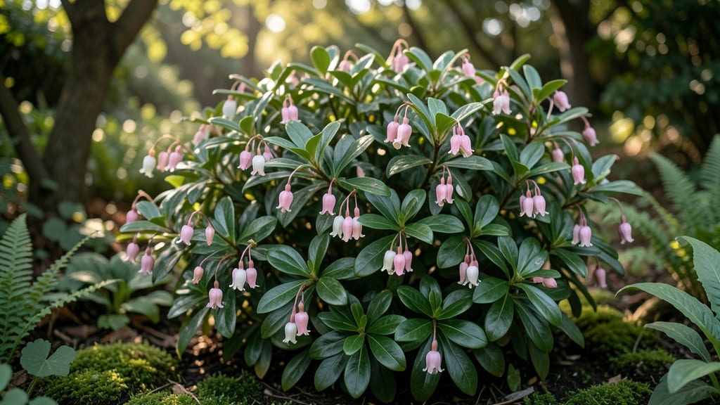 Pieris Japonica Andromeda Flowering