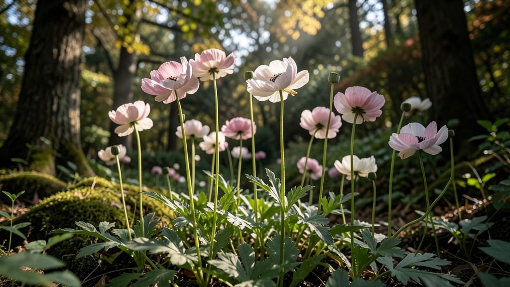 Japanese Anemones for Elegant Grace