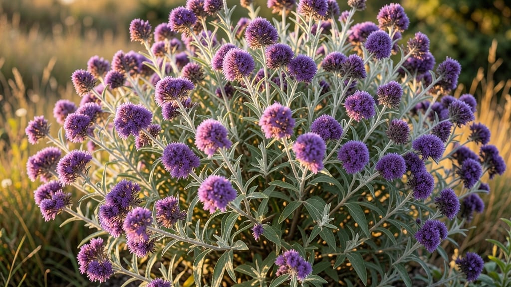Butterfly Bush with Fragrant Purple Blooms