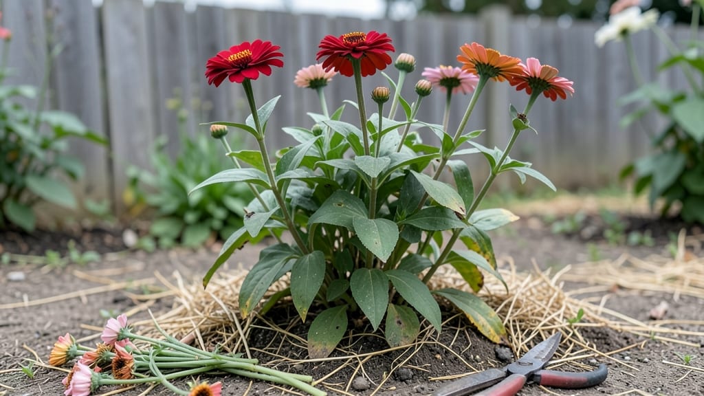 How to Prune Zinnias for More Blooms: Deadhead Daily for Nonstop Color