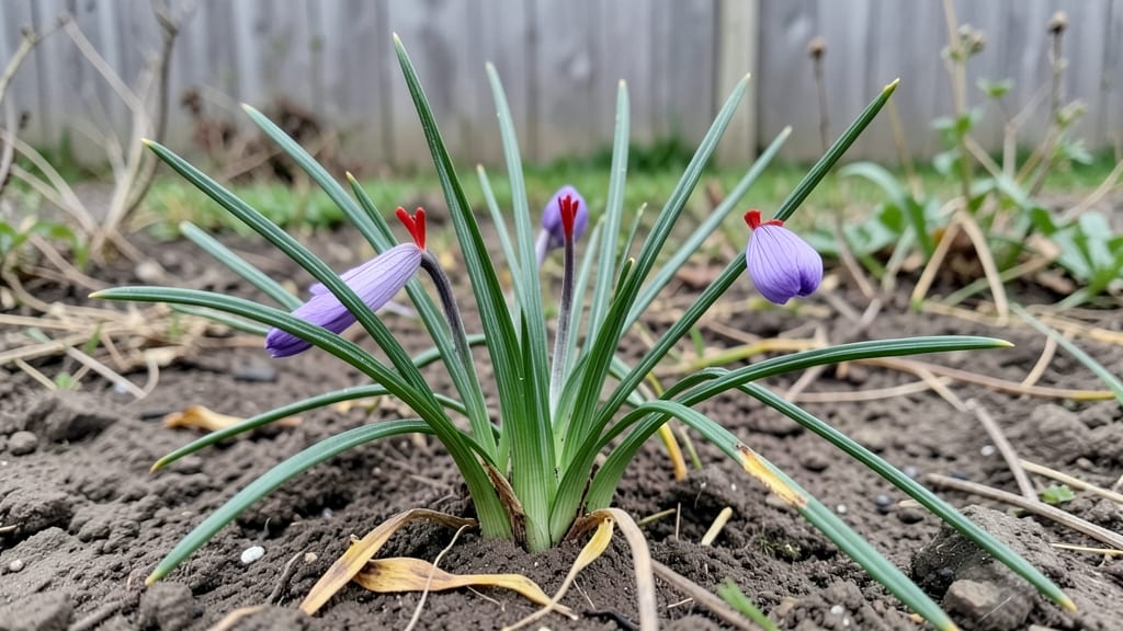 When Do Saffron Crocus Bloom: Exact Months and Climate Triggers